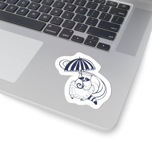 NYP Sticker | Raccoon Umbrella