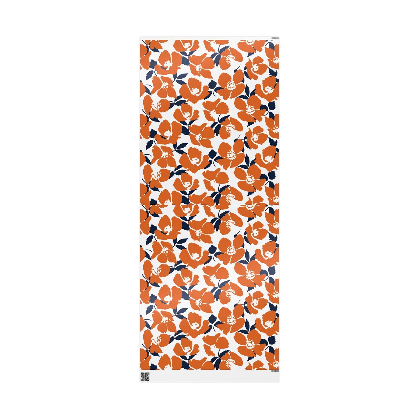 Gift Wrap | Orange & Blue | Poppy