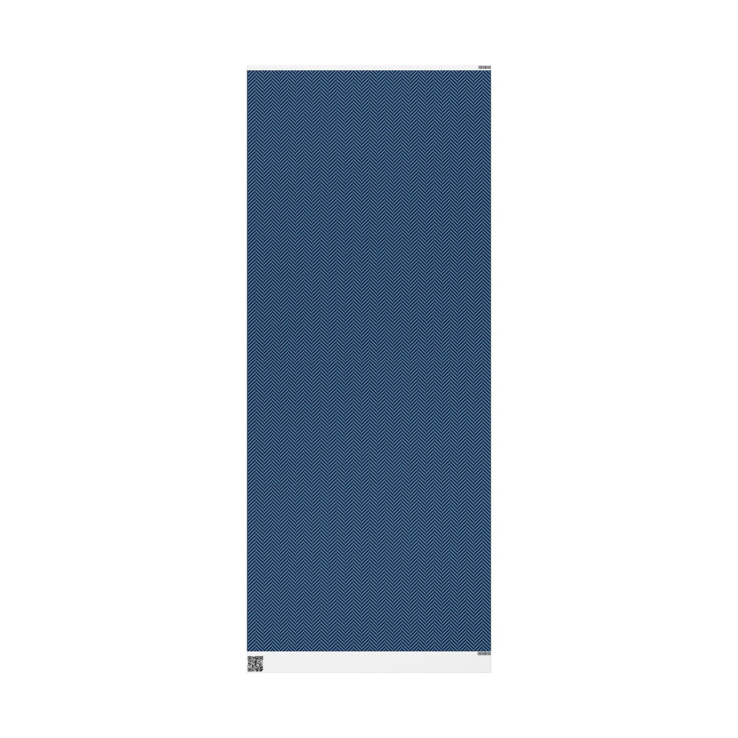 Gift Wrap | Light Blue & White | Herringbone
