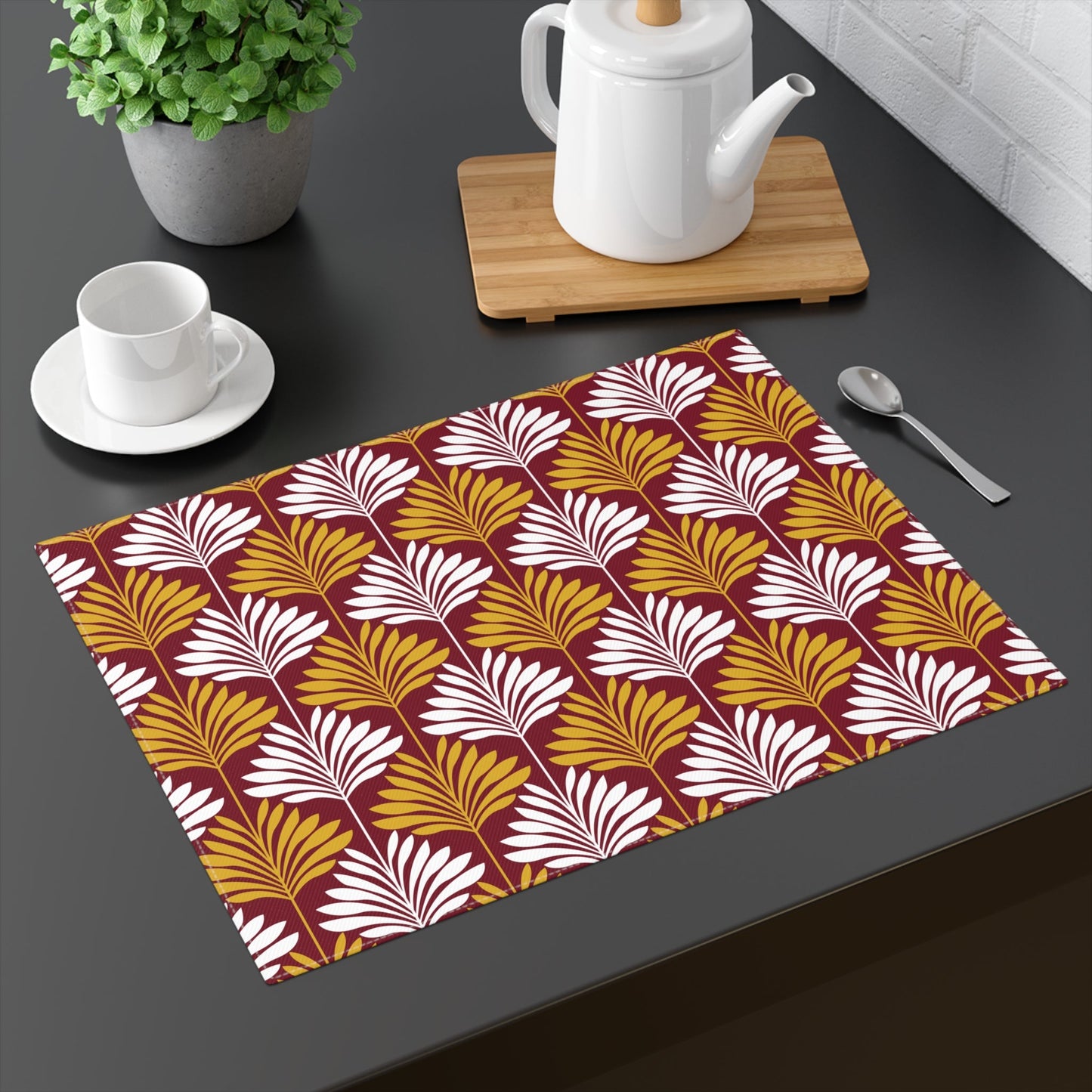 Placemat | Red & Yellow | Deco