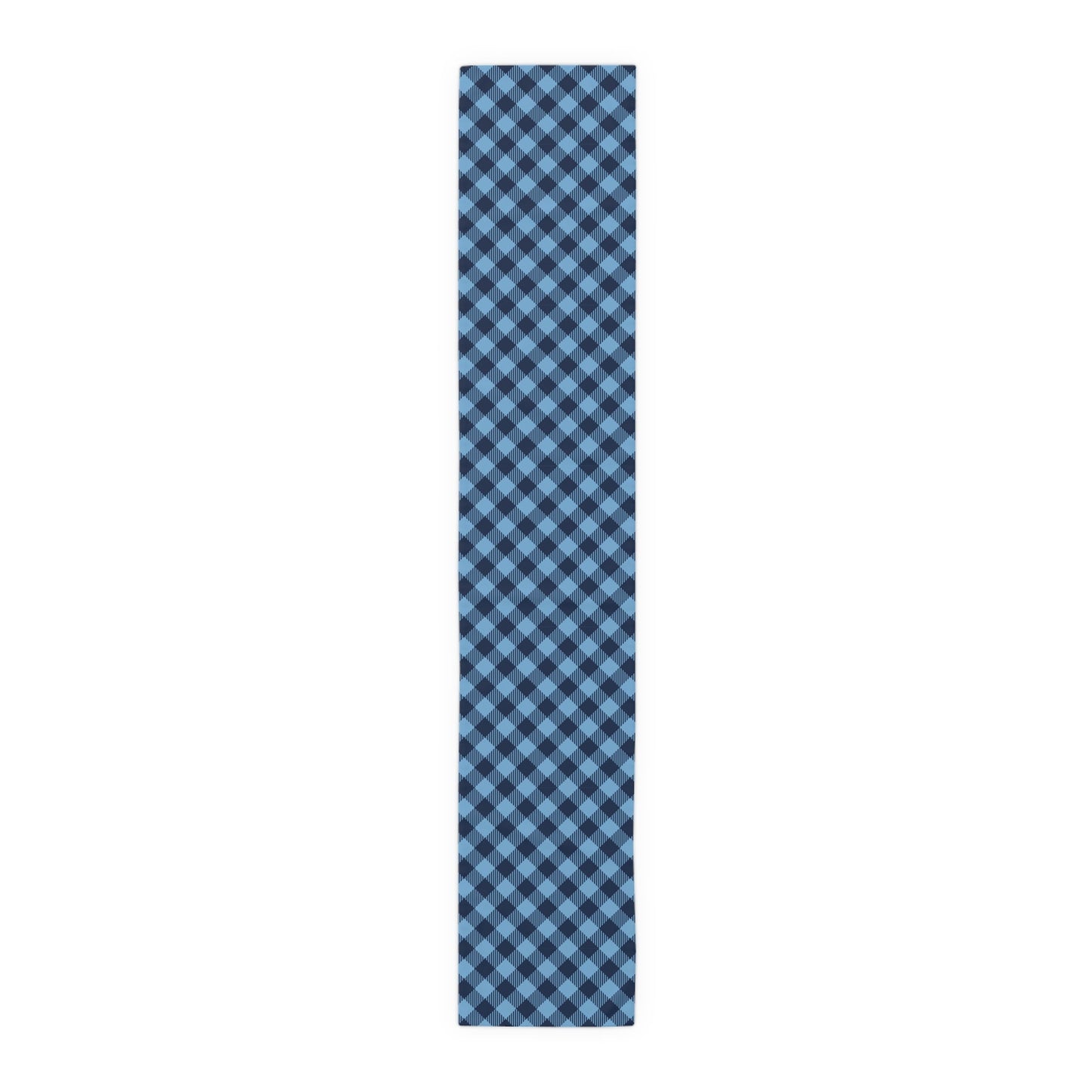 Table Runner | Light Blue & White | Gingham