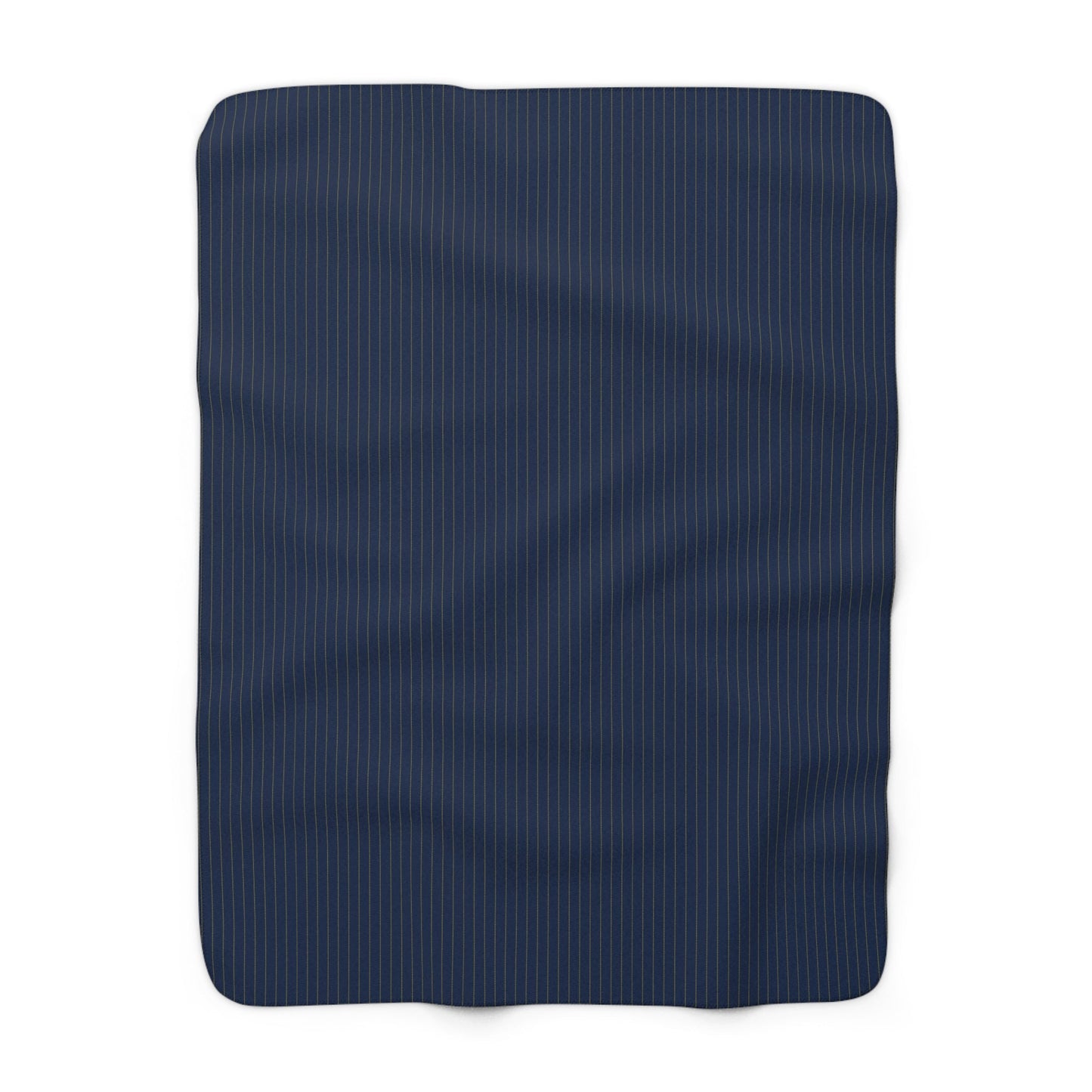 Sherpa Blanket | Yellow & Blue | Pinstripe