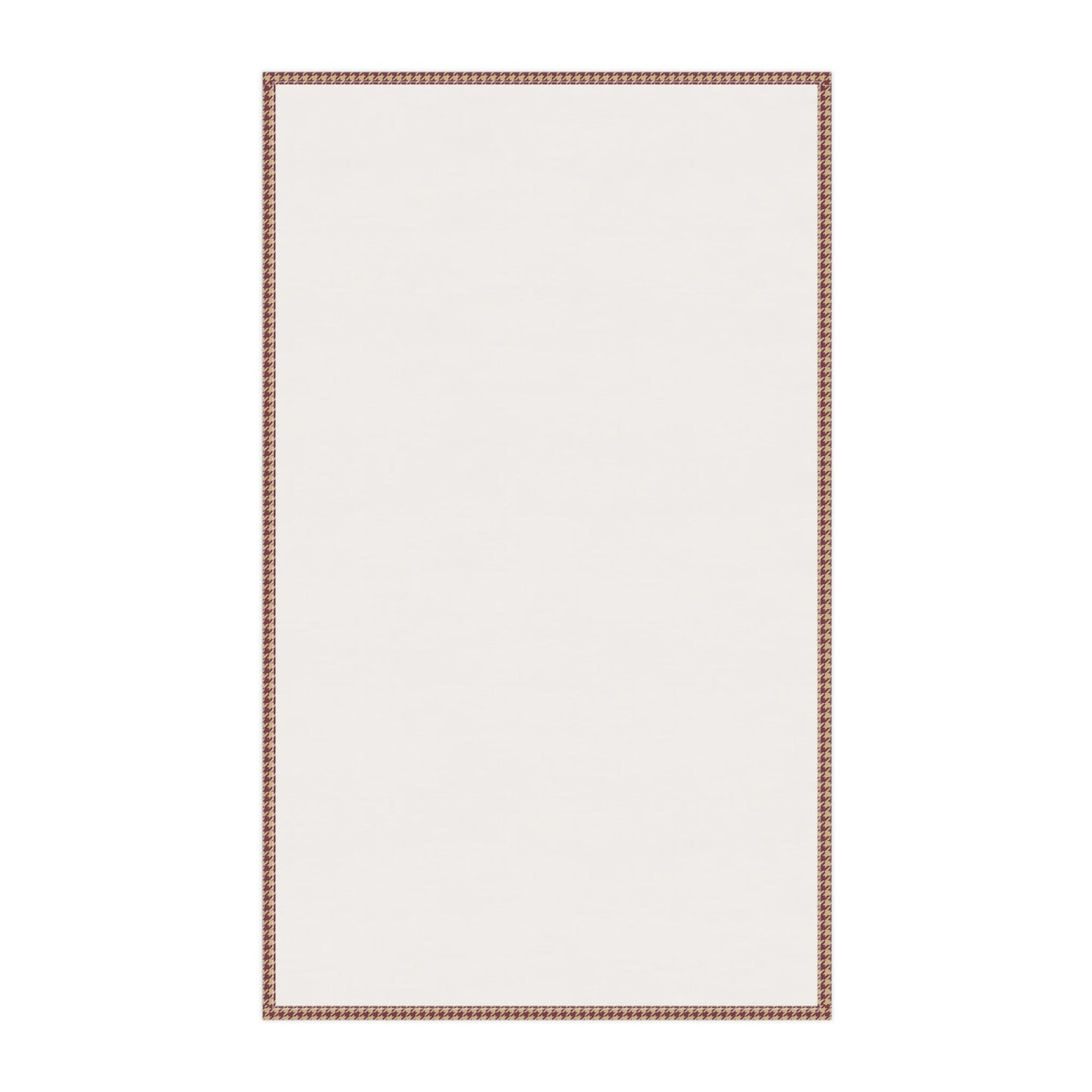 Tea Towels | Maroon & Gold | Houndstooth