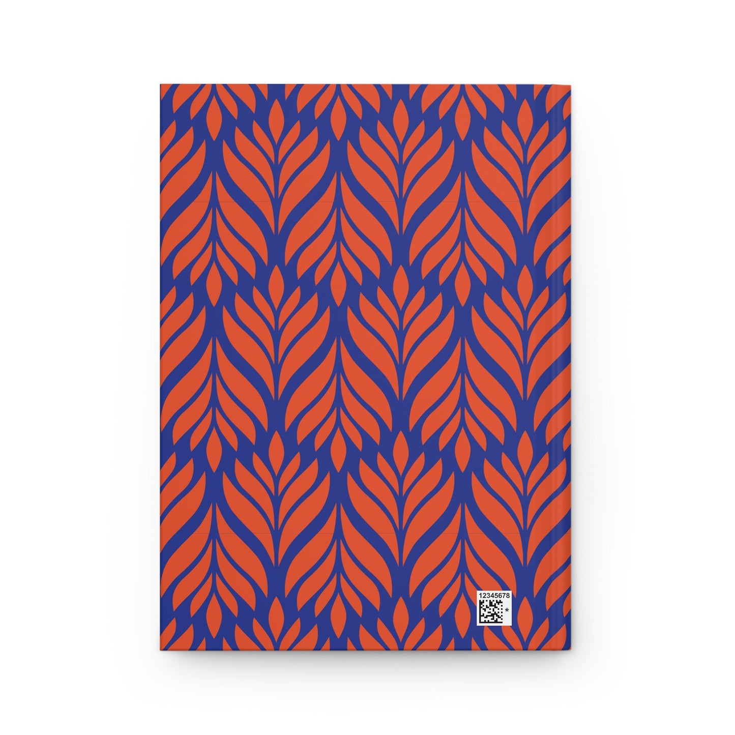 Hardcover Journal | Bright Blue & Orange | Palm