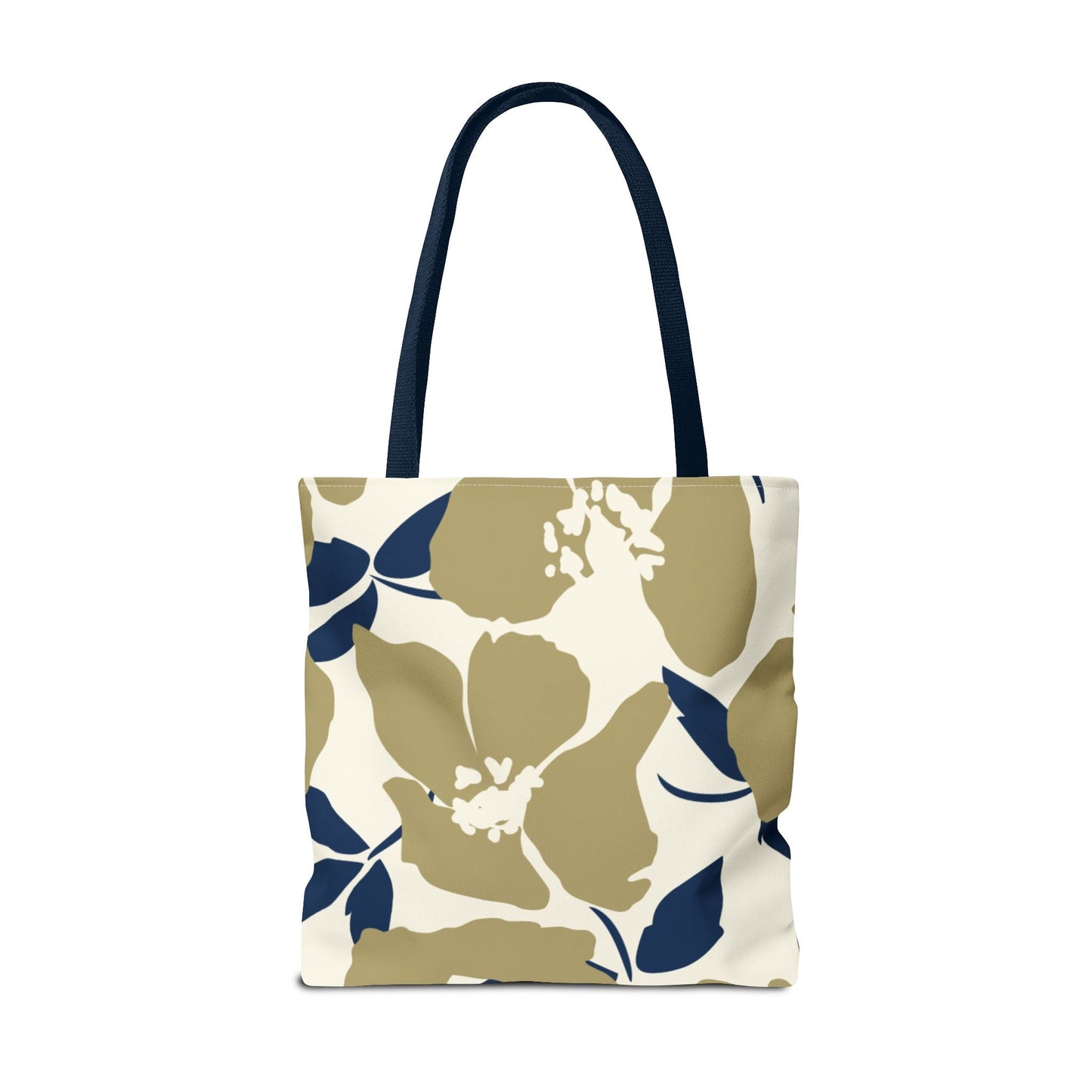 Tote Bag | Blue & Gold | Poppy