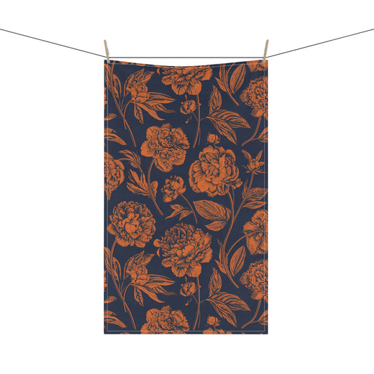 Tea Towel | Auburn, Alabama | Peony