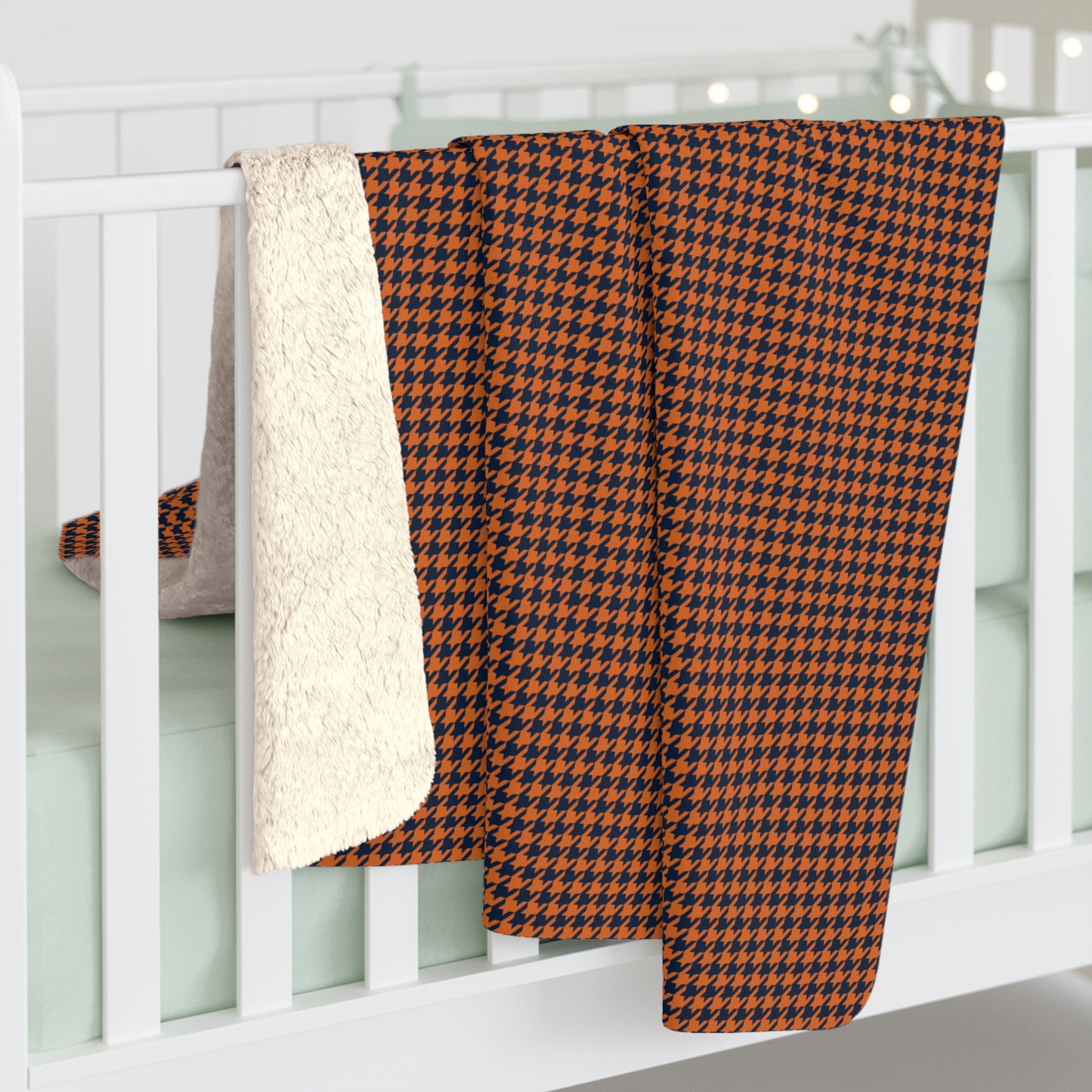 Sherpa Blanket | Auburn, Alabama | Houndstooth