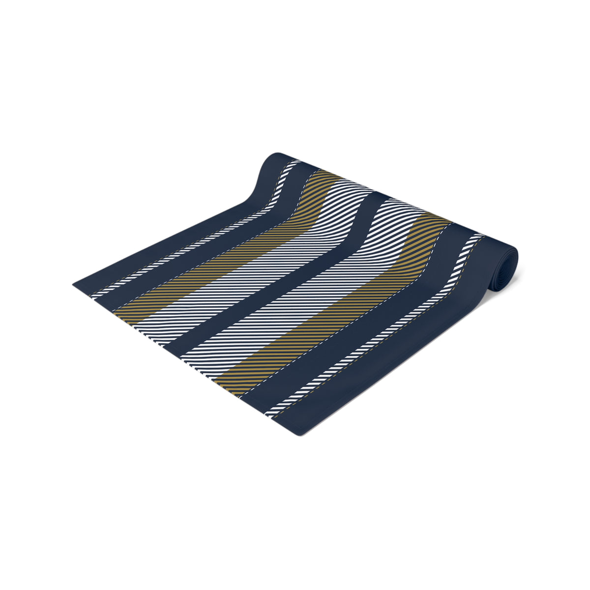Table Runner | Notre Dame, Indiana | Stripe
