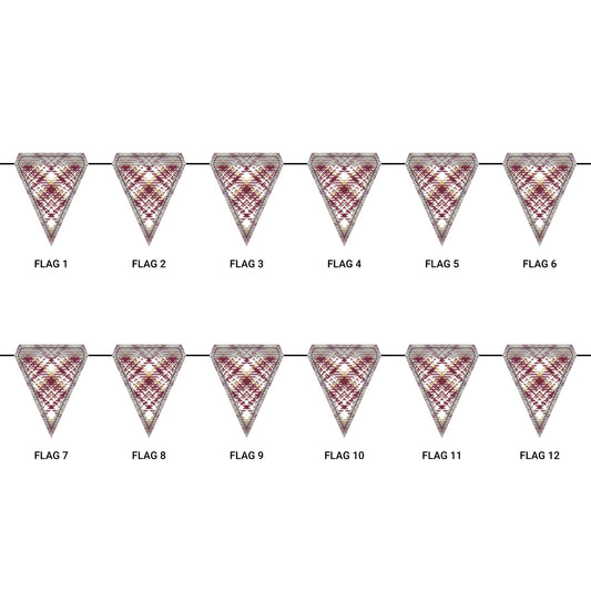 Flag Garland | Tallahassee, Florida | Tartan