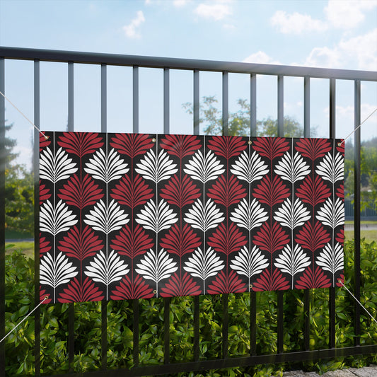 Banner | Red & Black | Deco