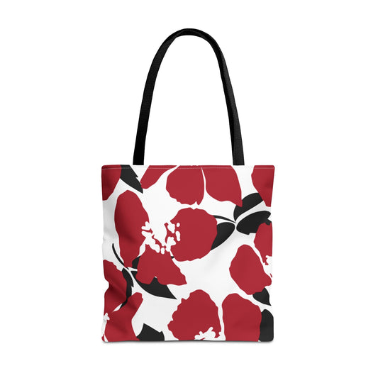 Tote Bag | Red & Black | Poppy