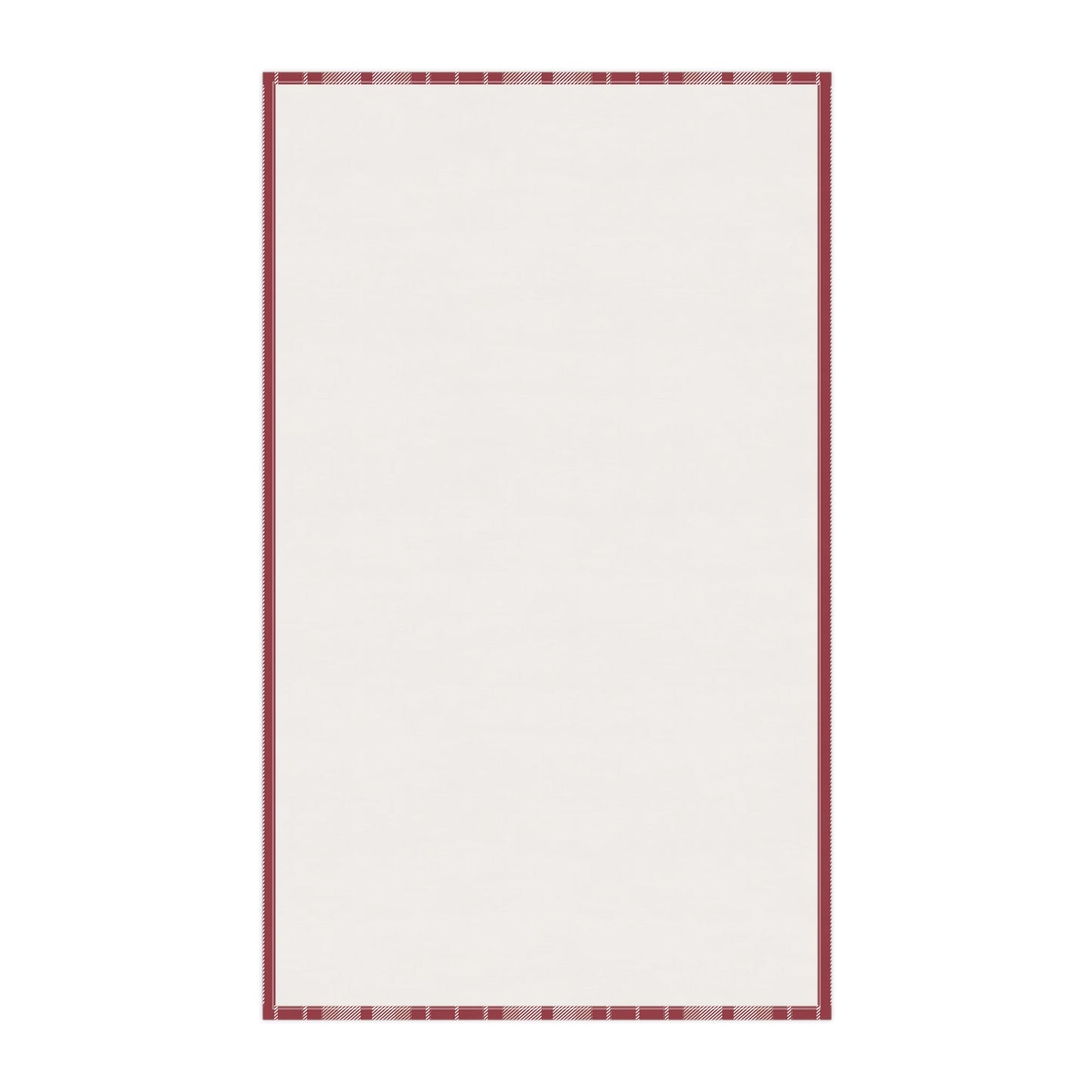Tea Towels | Maroon & White | Stripe