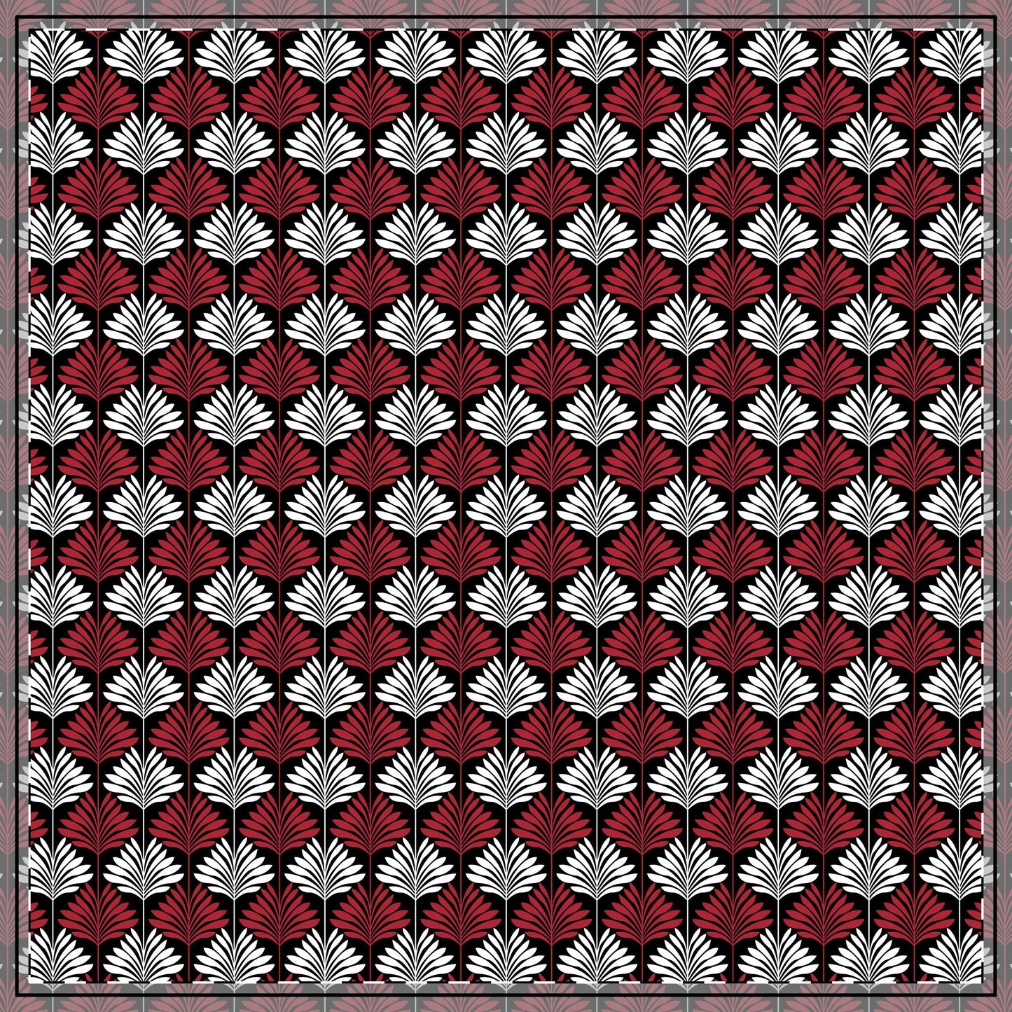 Tablecloth | Red & Black | Deco