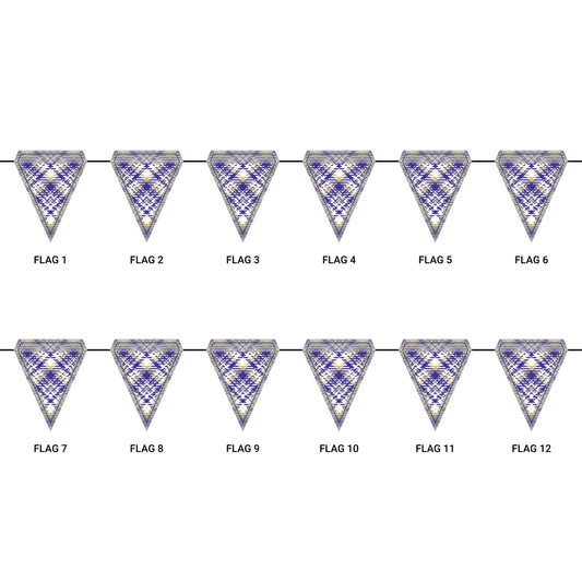 Flag Garland | Harrisonburg, Virginia | Tartan