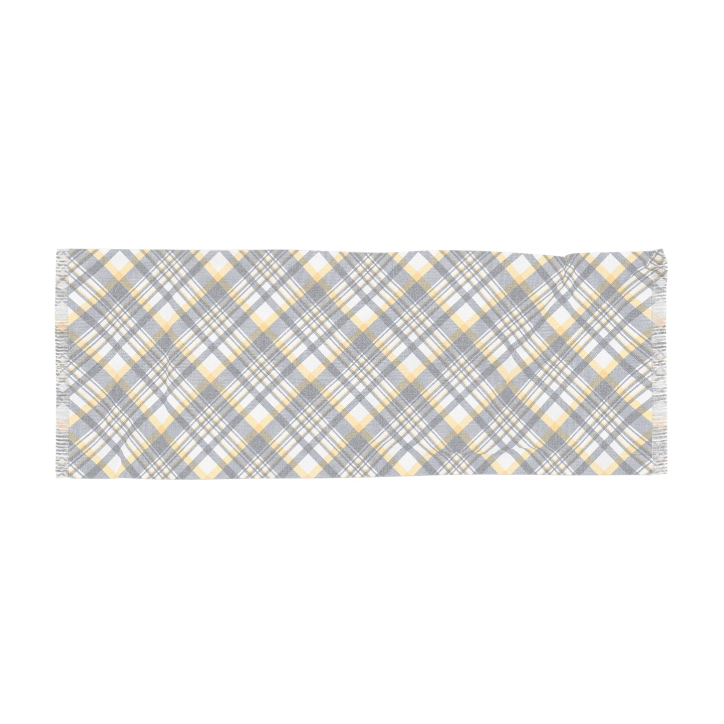 Scarf | Yellow & Blue | Tartan