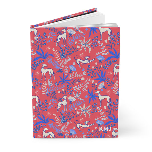 Monogram Journal | Greyhounds | Pink Fern