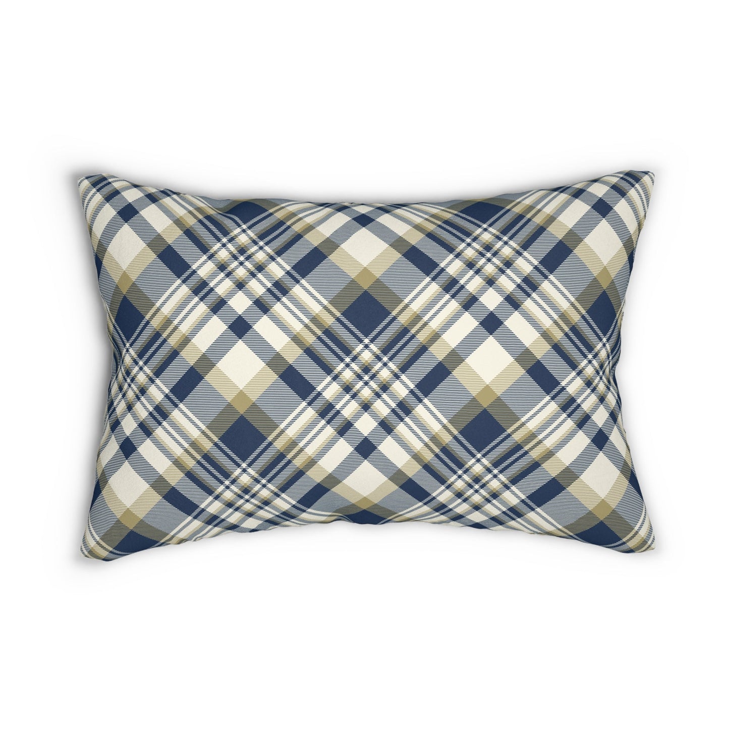 Pillow | Blue & Gold | Tartan
