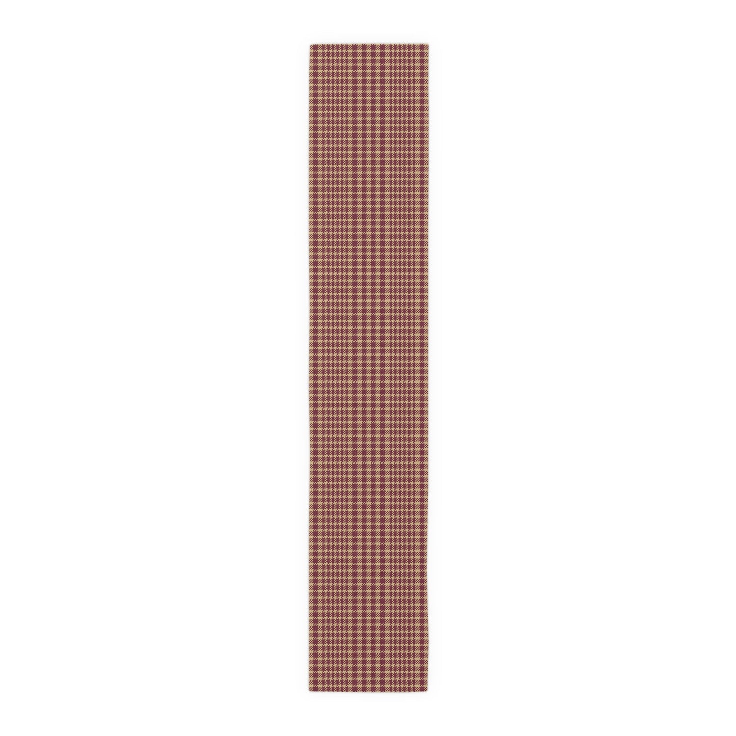 Table Runner | Maroon & Gold | Tweed