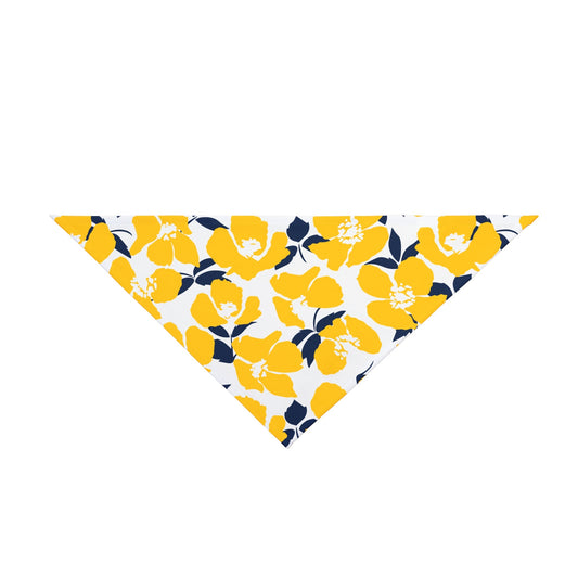 Pet Bandana | Yellow & Blue | Poppy