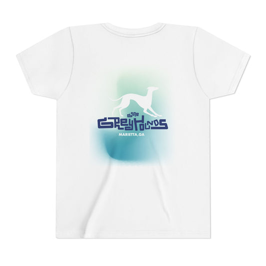 Youth Tee | Greyhounds | Teal Fade