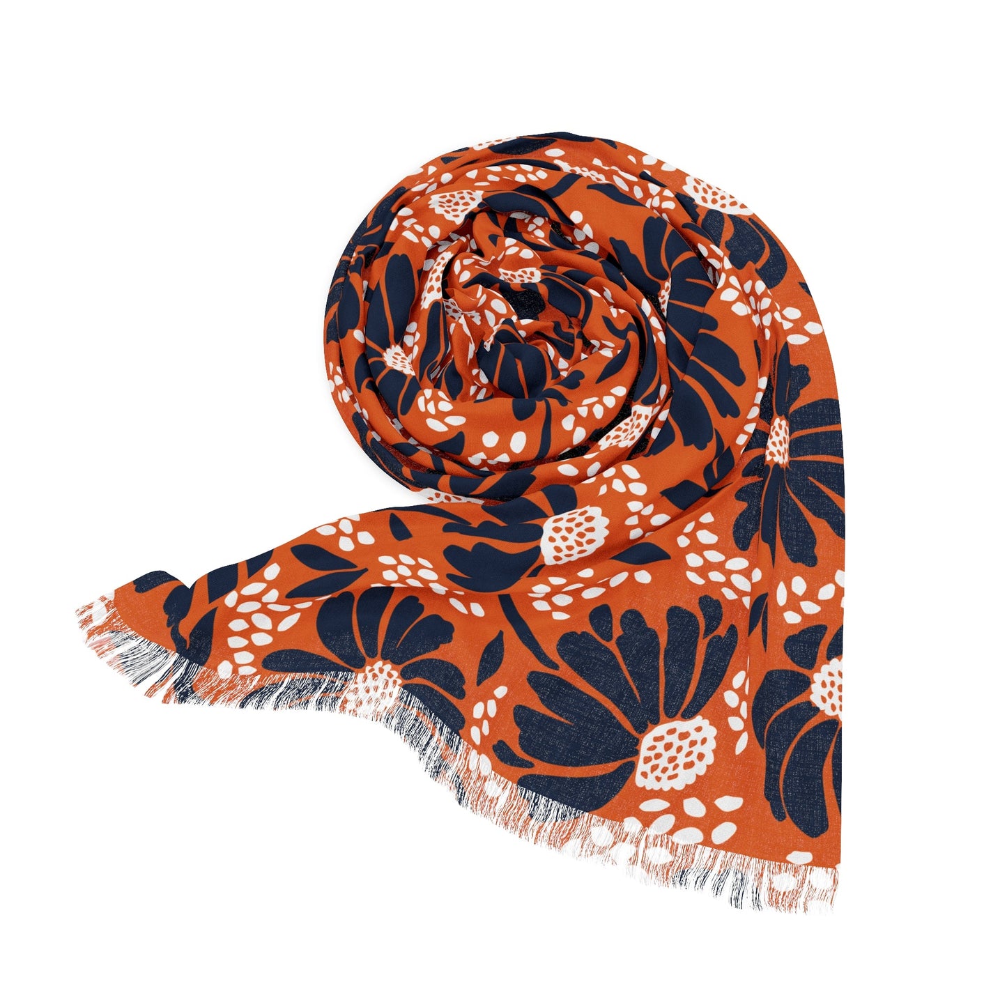 Scarf | Orange & Blue | Bellis