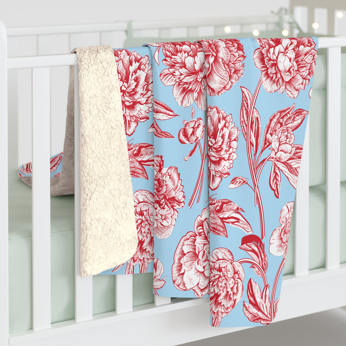 Sherpa Blanket | Oxford, Mississippi | Peony