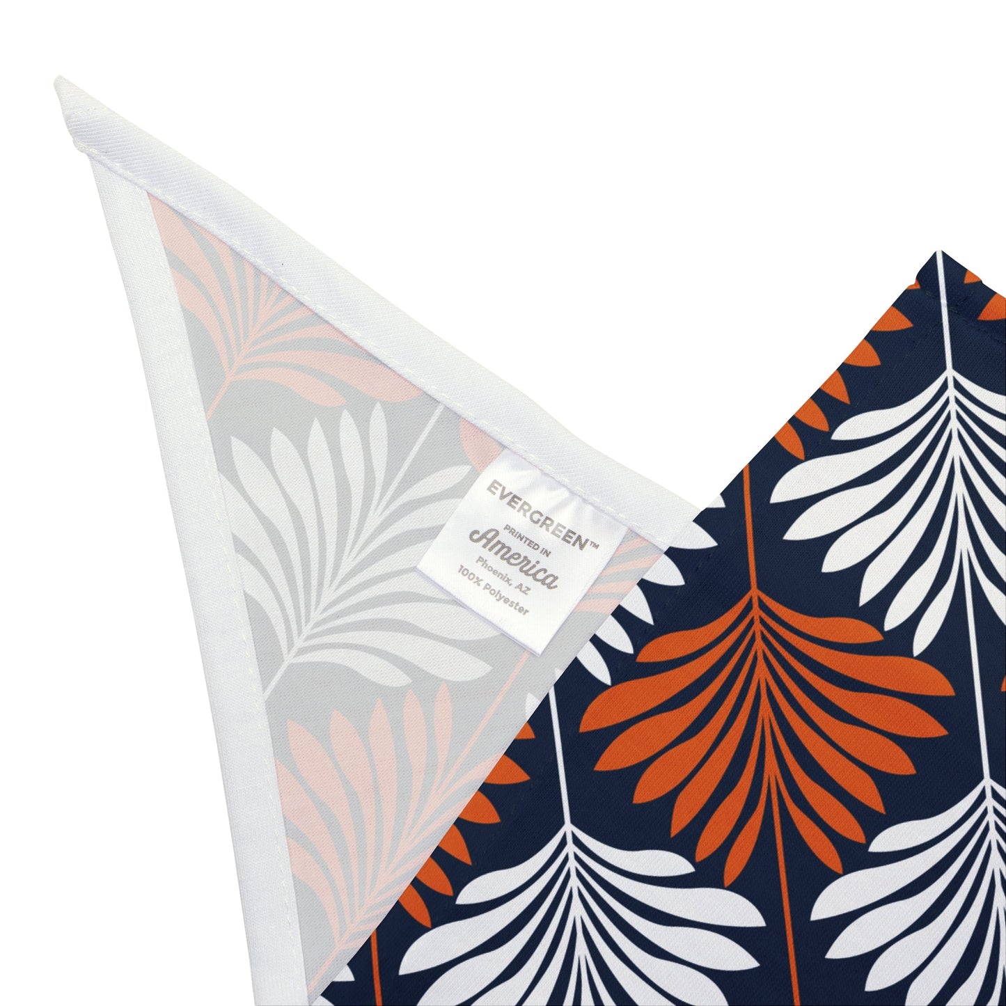 Pet Bandana | Orange & Blue | Deco