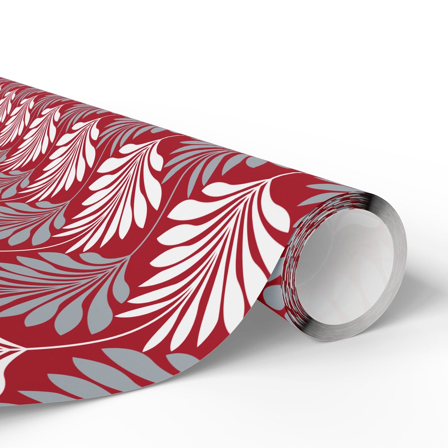 Gift Wrap | Red & Gray | Deco