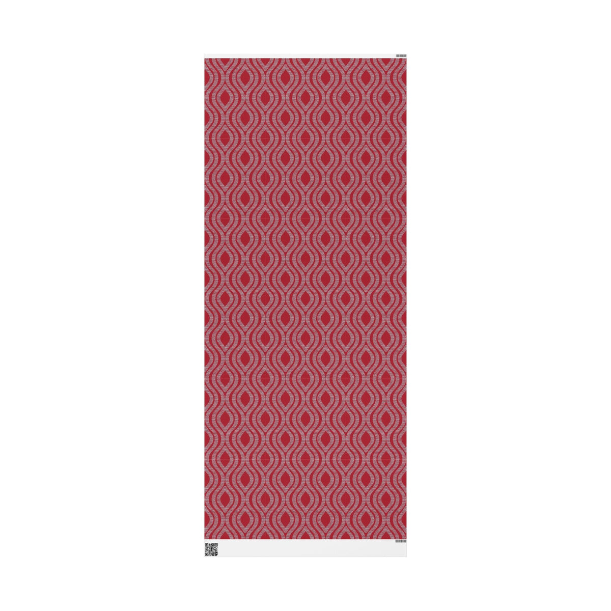 Gift Wrap | Red & Gray | Ogee