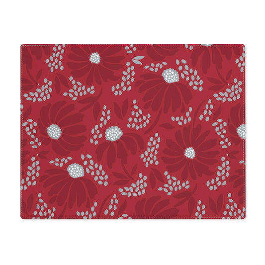 Placemat | Red & Gray | Bellis
