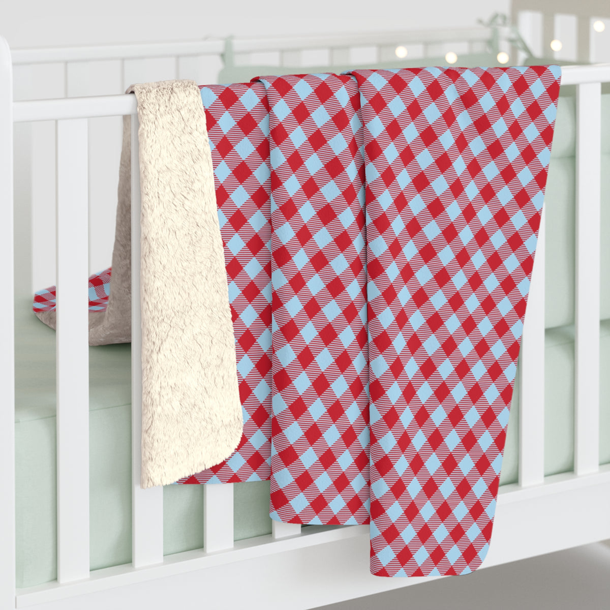 Sherpa Blanket | Oxford, Mississippi | Gingham