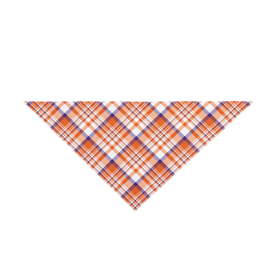 Pet Bandana | Clemson, SC | Tartan