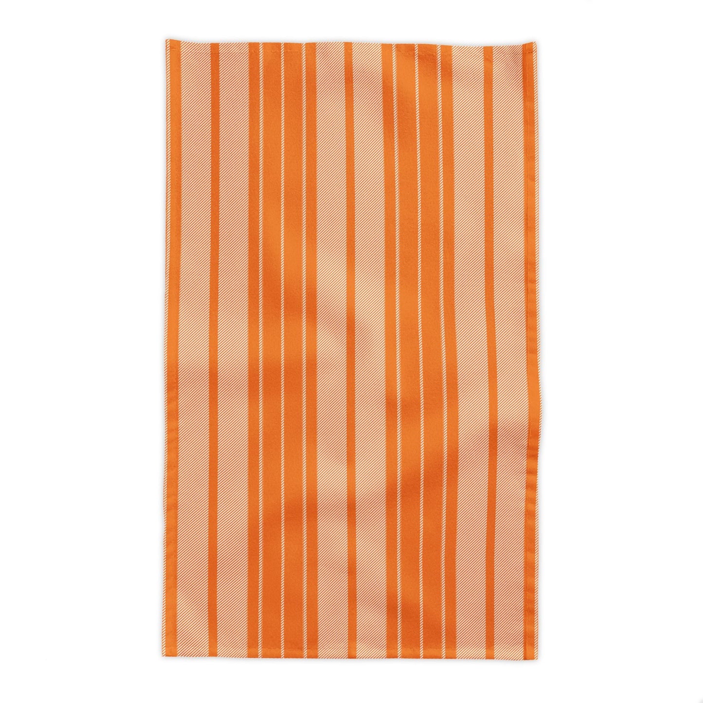 Tablecloth | Orange & White | Stripe