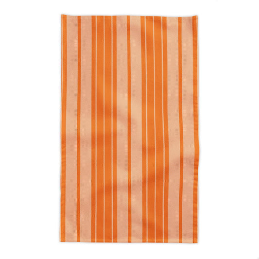Tablecloth | Orange & White | Stripe