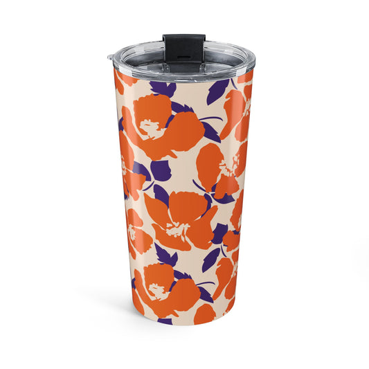 Tumbler | Clemson, South Carolina | Poppy