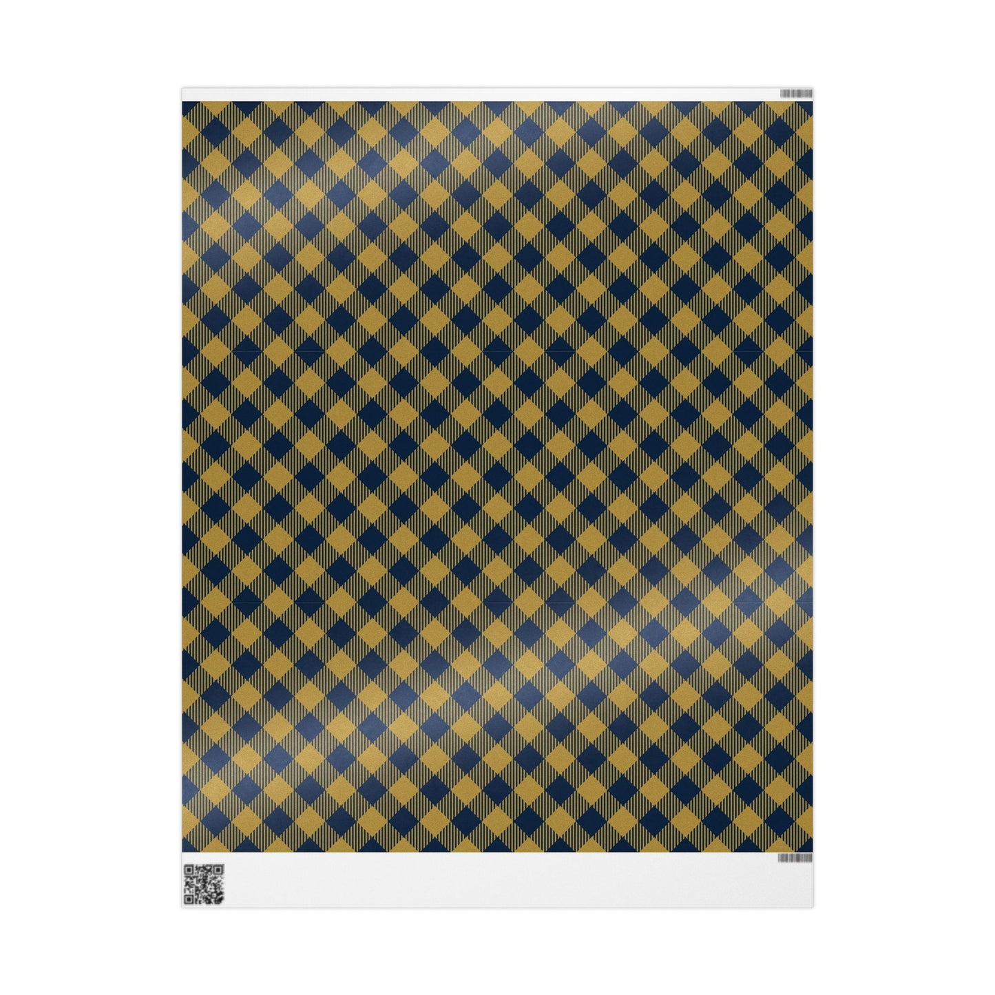 Gift Wrap | Notre Dame, Indiana | Gingham