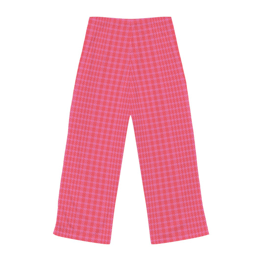 Adult PJ Pants | Greyhounds | Pink Tartan
