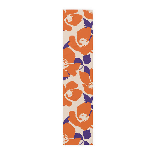 Table Runner | Clemson, SC | Poppy