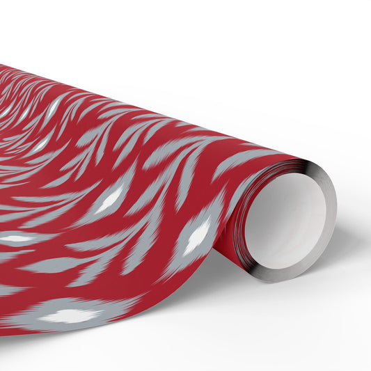 Gift Wrap | Red & Gray | Laurel