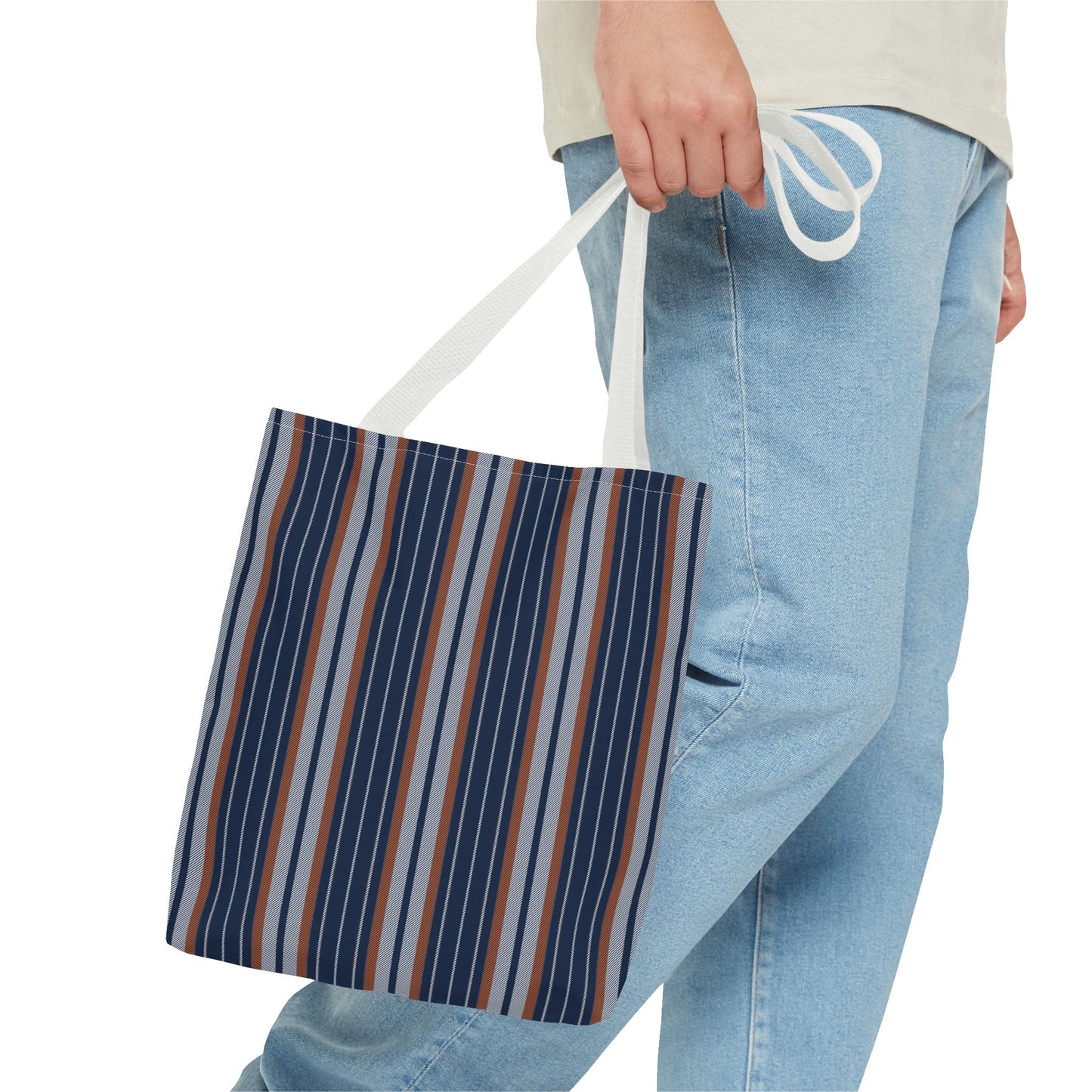 Totes | Orange & Blue | Stripe