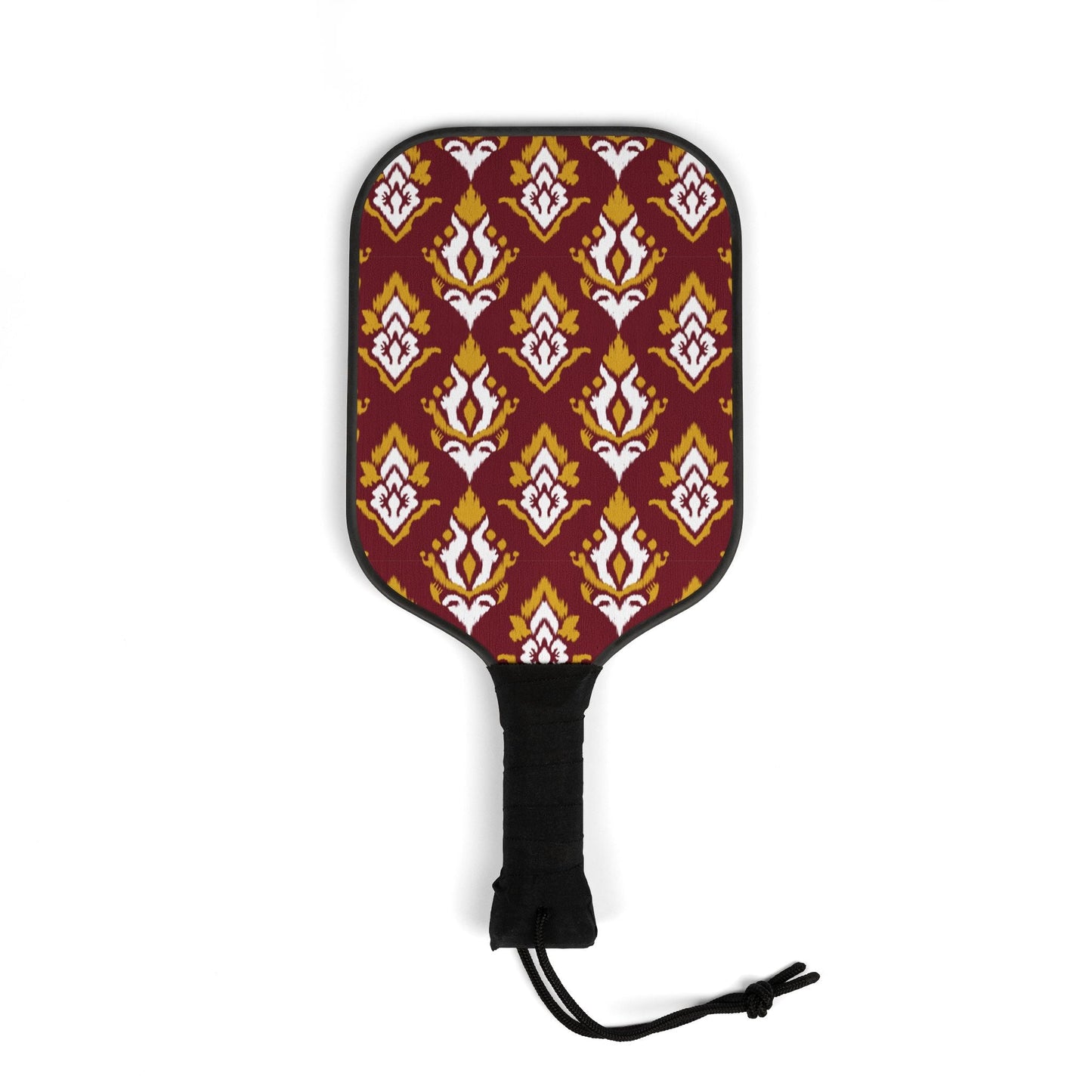 Pickleball Paddle Kit | Red & Yellow | Ikat