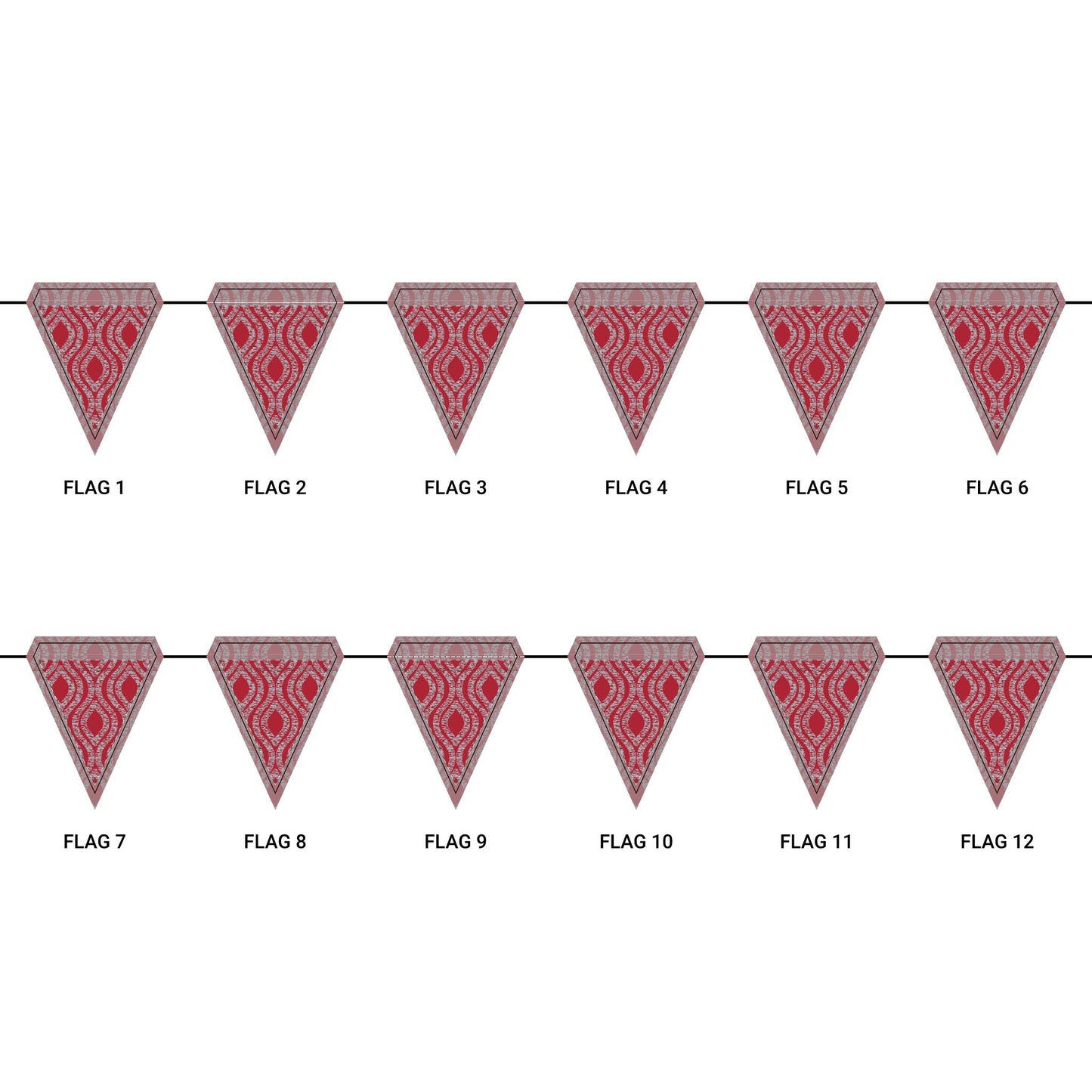 Flag Garland | Columbus, Ohio | Ogee