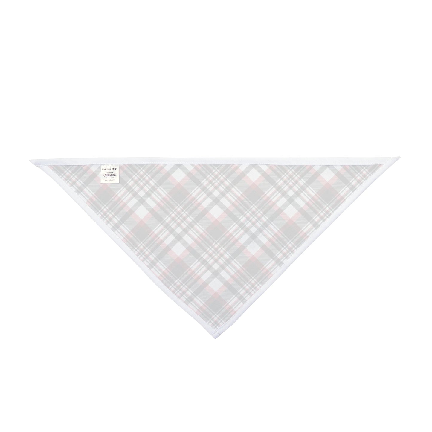 Pet Bandana | Red & Black | Tartan