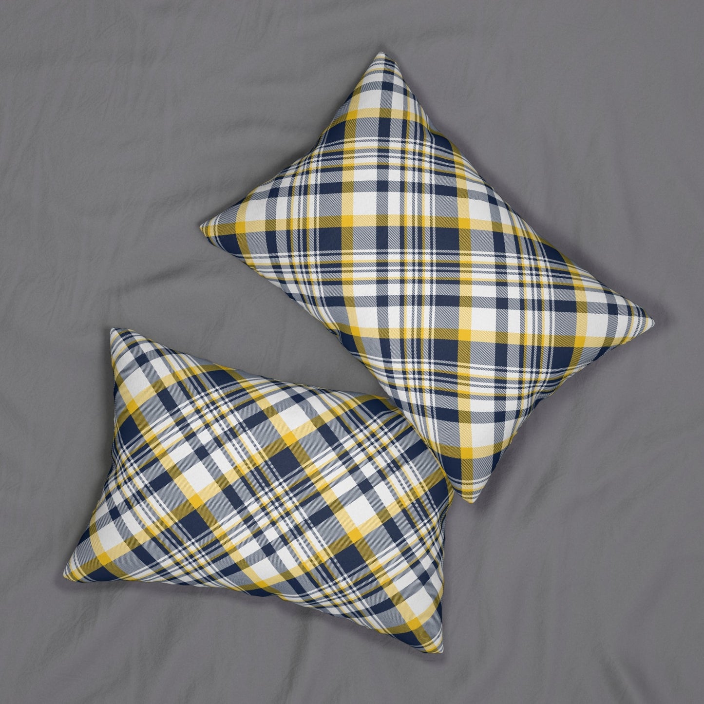 Pillow | Yellow & Blue | Tartan