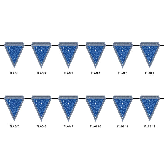 Flag Garland | Lexington, Kentucky | Laurel