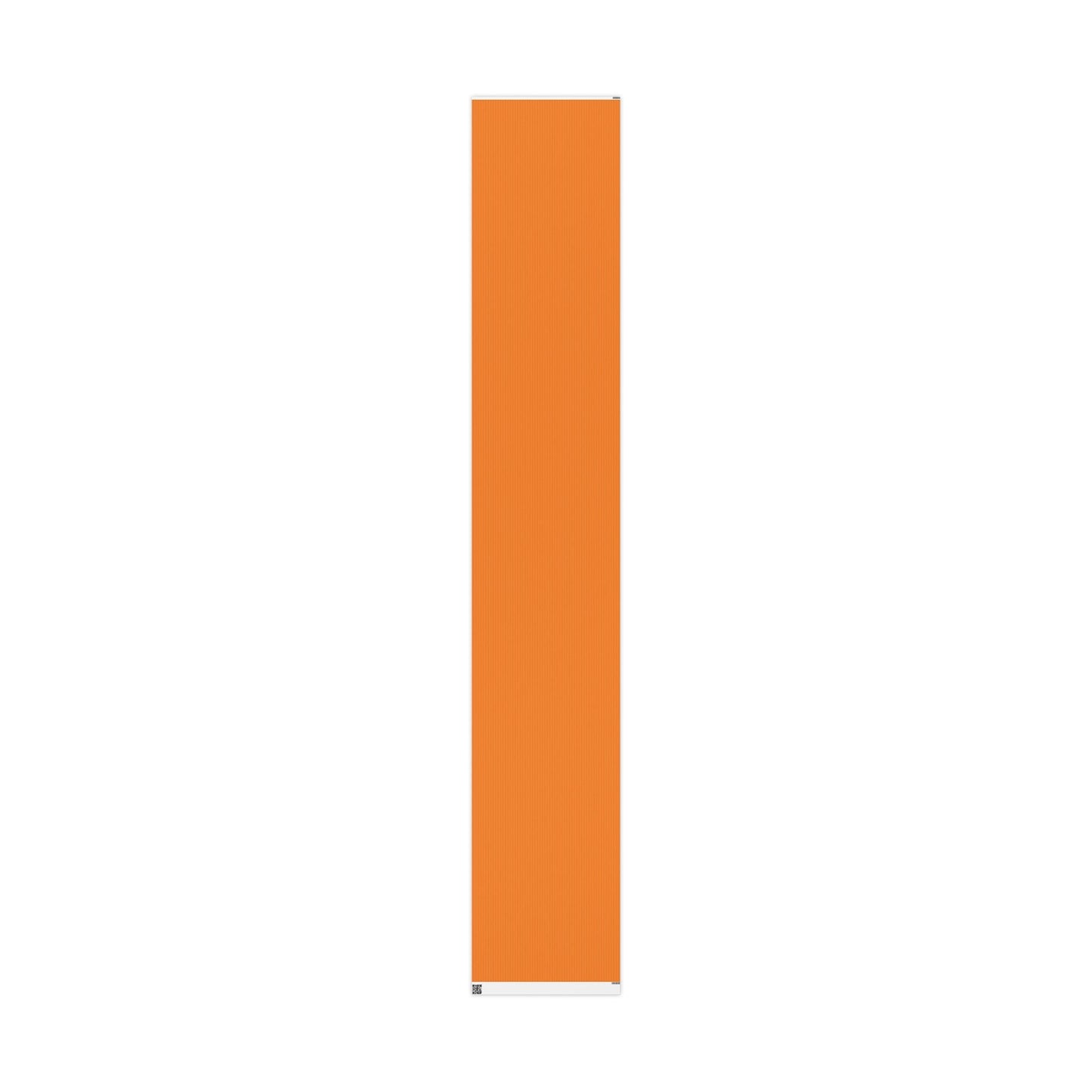 Gift Wrap | Orange & White | Pinstripe