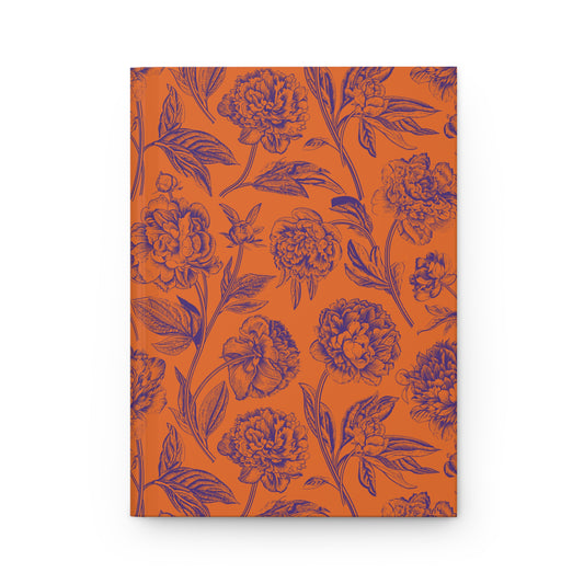 Hardcover Journal | Clemson, South Carolina | Peony