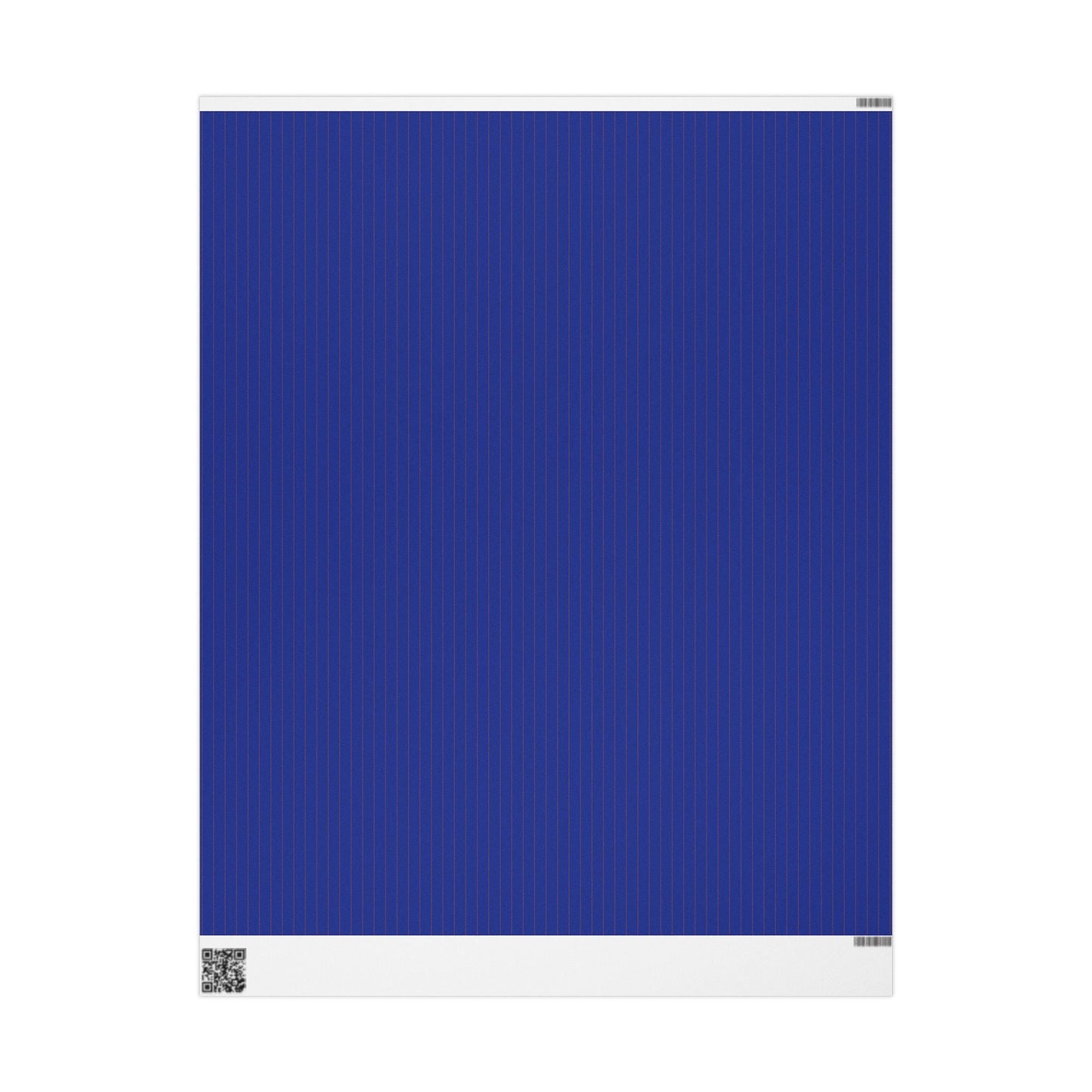 Gift Wrap | Bright Blue & Orange | Pinstripe