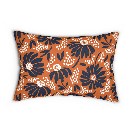 Pillow | Orange & Blue | Bellis