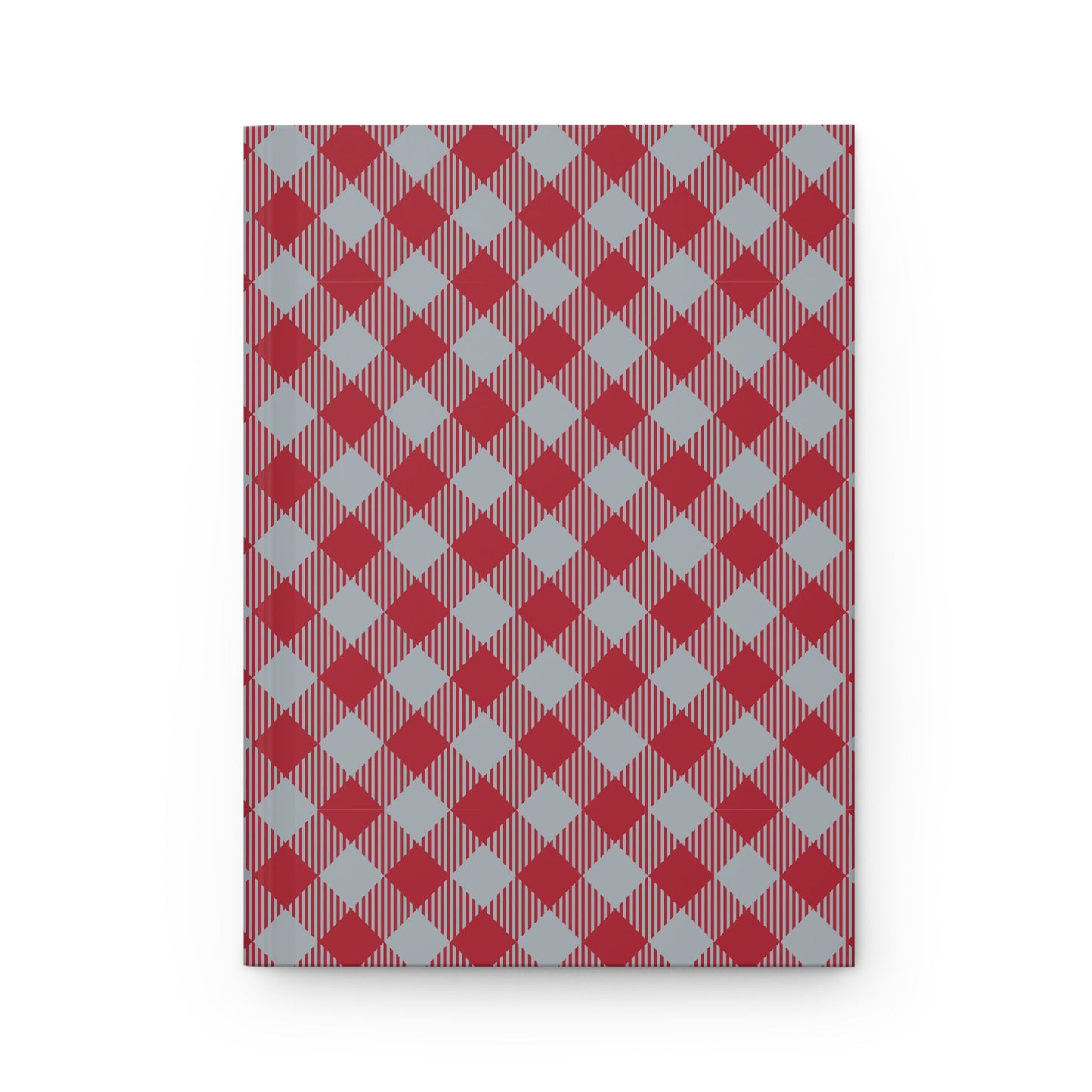 Journal | Red & Gray | Gingham